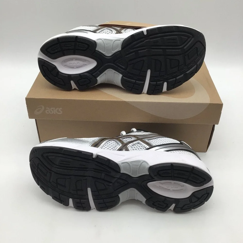 Asics Gel-1130 GS White Clay Canyon Silver Kids Running Shoes Size 6.5 Y NEW